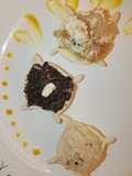 Tartaletas Exprés con Rellenos Atún /hongos/Roquefort y pera