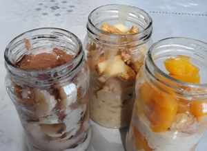 Una foto de Quaker el desayuno individual para el trabajo y no pasar hambre