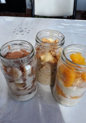Una foto de Quaker el desayuno individual para el trabajo y no pasar hambre