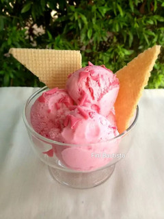 Una foto de Helado de pastelitos pantera rosa