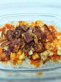 صورة لوصفة فتة لحمة
