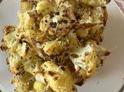A picture of roast cauliflower