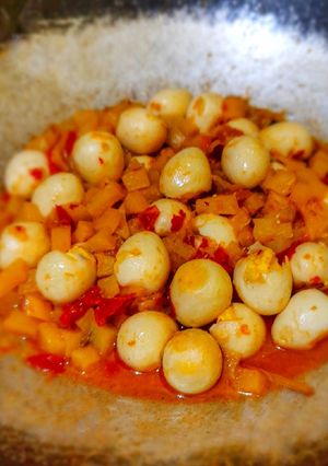 Foto resep Sambal Goreng Kentang Telur Puyuh🥔🥚