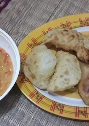 Foto resep Pastel isi bihun sambel kacang