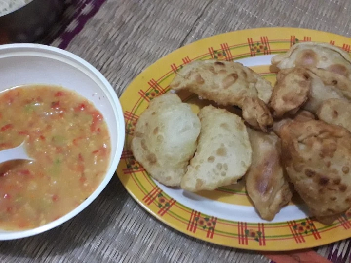 Langkah Gampang Membikin Resep Pastel isi bihun sambel kacang yang Lezat Sekali Anti Ribet, Mantap