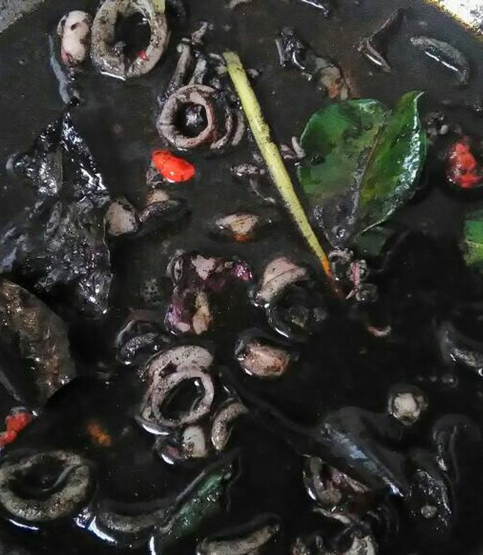 Foto resep Cumi hitam bumbu ulek