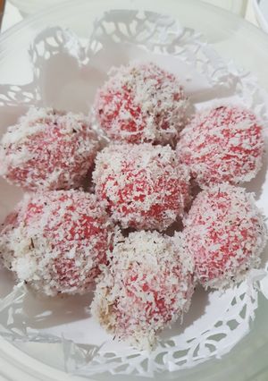 Foto resep Klepon merah putih🇮🇩