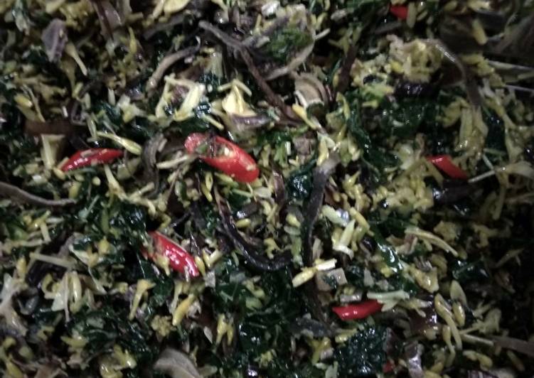 Tumis Pedas Jantung Pisang, Daun dan Bunga pepaya