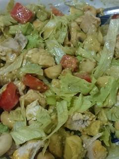 Una foto de Ensalada rápida, sana y Riquísima!!! #SOS#FRANCO