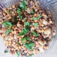 Khatti Chana chat..😋 A picture of Khatti Chana chat..😋.