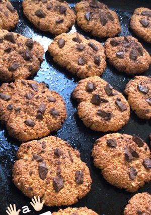 Una foto de Cookies de avena y chispas de chocolate