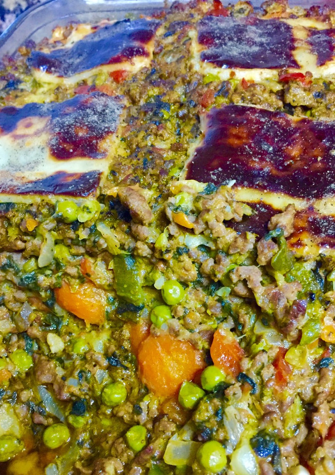Una foto de Pastel de carne y verduras