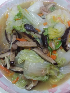 清炒海味大白菜 的食譜成品照片