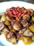 Sambal goreng kendang (kentang udang)
