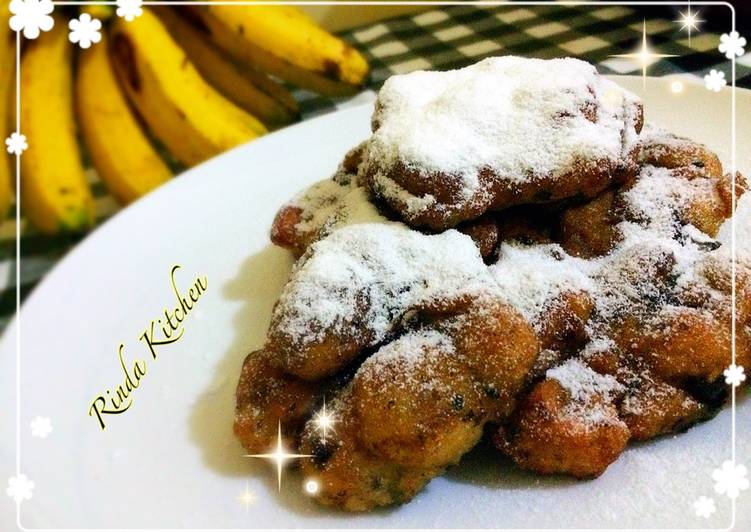 Pisang goreng mix nangka,keju, dan cokelat wijen