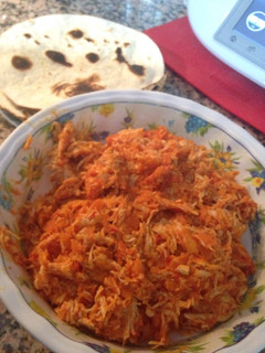 Una foto de Pollo mechado estilo mexicano (con y sin Thermomix)