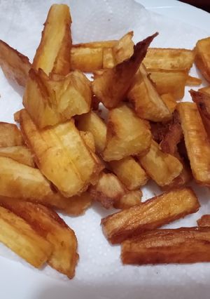 Una foto de Yuca frita