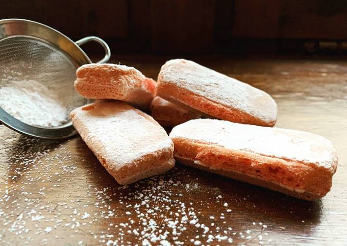 Recette Délicieuse ☆Biscuits Roses de Reims☆