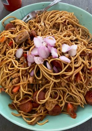 Foto resep Bakmi cina halal