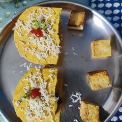 Khakhra chimichurri tofu sandwich(diet sandwich) A picture of Khakhra chimichurri tofu sandwich(diet sandwich).