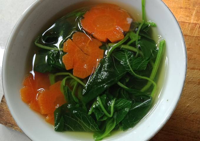 Resep Sayur Bayam Wortel Oleh Maulidy Cookpad