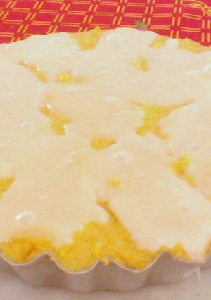 Una foto de Pastel rápido de polenta con pollo