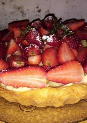 Una foto de Tarta de frutillas