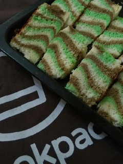 Foto resep Chiffon Marmer Cake (Gluten free)