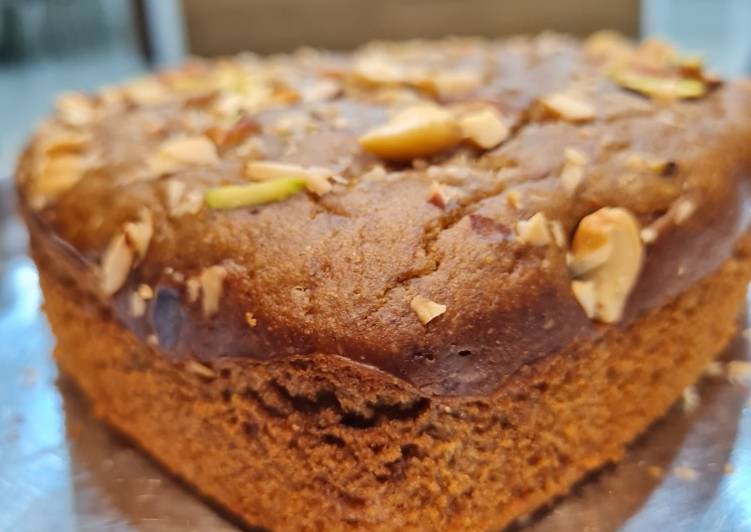 आटा बनाना केक । Wheat banana cake