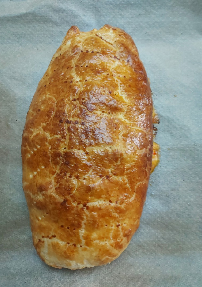 Una foto de Hamburguesa enrollada