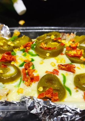A picture of Pizza fries.