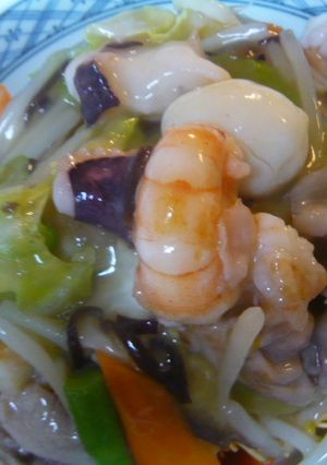 A picture of Nagasaki Sara Udon.