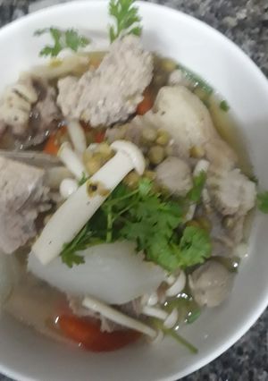 Hình của món Canh Soup thập cẩm  🥀.