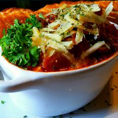 A picture of Mike's Meatless Parmesan Artichoke Marinara.