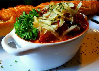 Ultimate Making Recipe Mikes Meatless Parmesan Artichoke Marinara Yummy