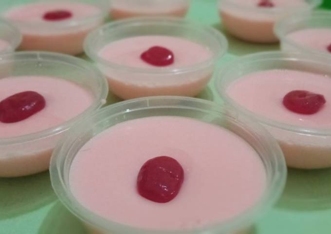 Puding Susu Kolang-kaling