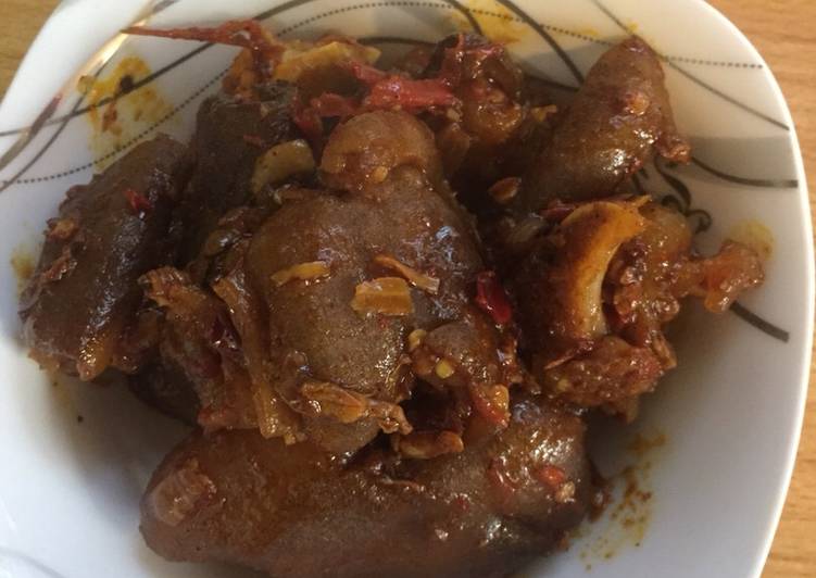 Easiest Way to Make Super Quick Homemade Cow leg pepper soup