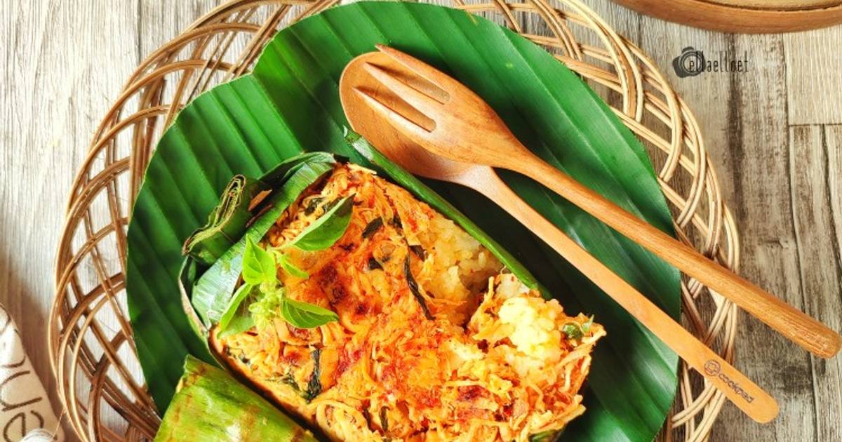 Resep Nasi Liwet Bakar Ayam Suwir Pedas Favorit Bunda