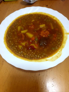 Una foto de Lentejas con verduras y chorizo