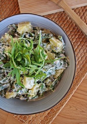 Foto principal de Ensalada de patata y judías con mayonesa🥗