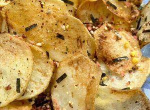 Hình của món Snack khoai tây ăn dặm.