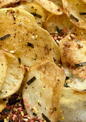 Hình của món Snack khoai tây ăn dặm.