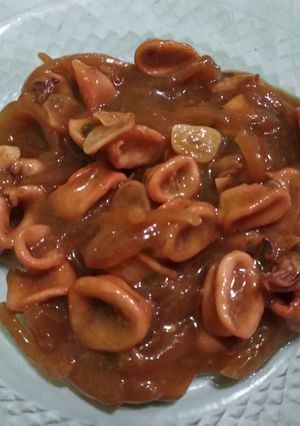 Foto resep Cumi saos padang