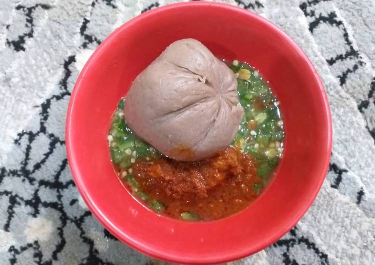 How to Make Favorite Tuwon alkama miyan kubewa danye