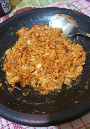 Foto resep Sambel kacang tempe