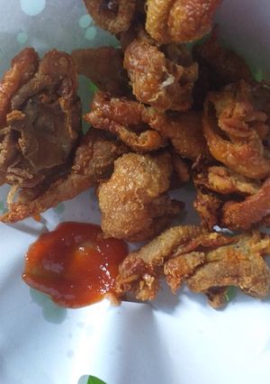 Foto resep Kulit Ayam Krispi