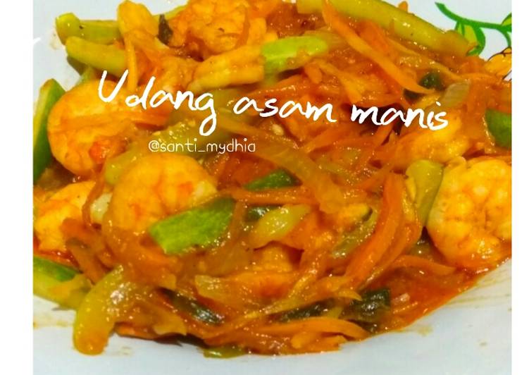 Resep Udang Asam Manis Yang Renyah
