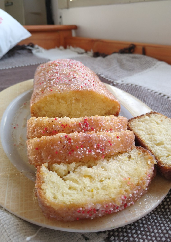 Una foto de Budín húmedo de naranja