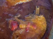 Une photo de poulet paprika cookeo