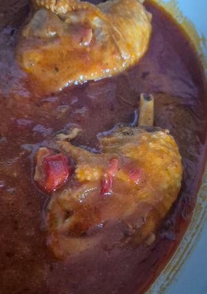 Une photo de 🍅 Cuisses de poulet fondantes à la sauce tomate au Cookeo Infinity